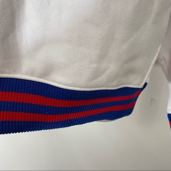 Champion Reverse Weave Hoodie: White Small S Sweatshirt Long Sleeve Pocket Mint - Picture 10 of 13